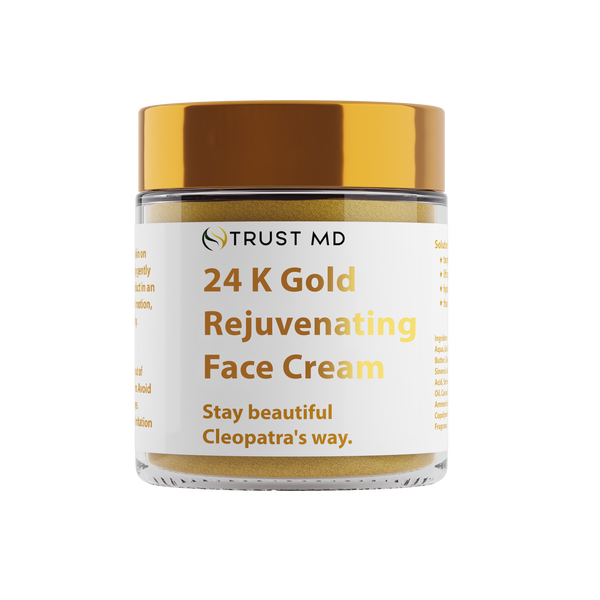 24K Gold Rejuvenating Face Cream – TrustMD